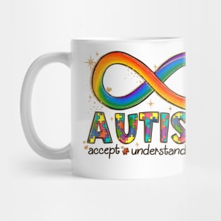 Autism Accept Understand Love Mug